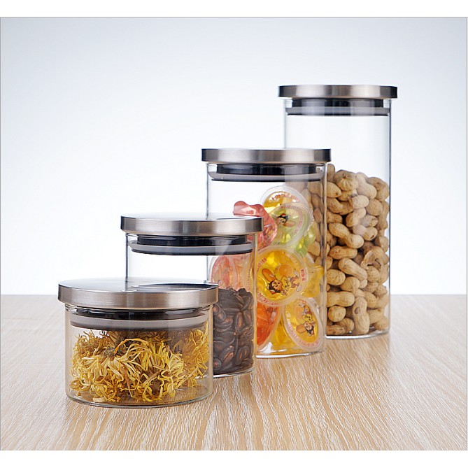 Lọ thủy tinh nắp inox B03 950ml